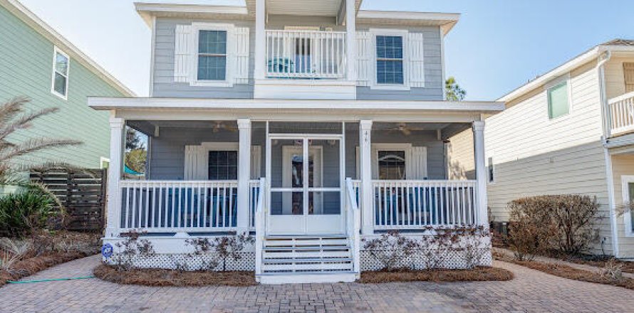 House in Inlet Beach, Florida 3 bedrooms, 173.36 sq.m. № 559428