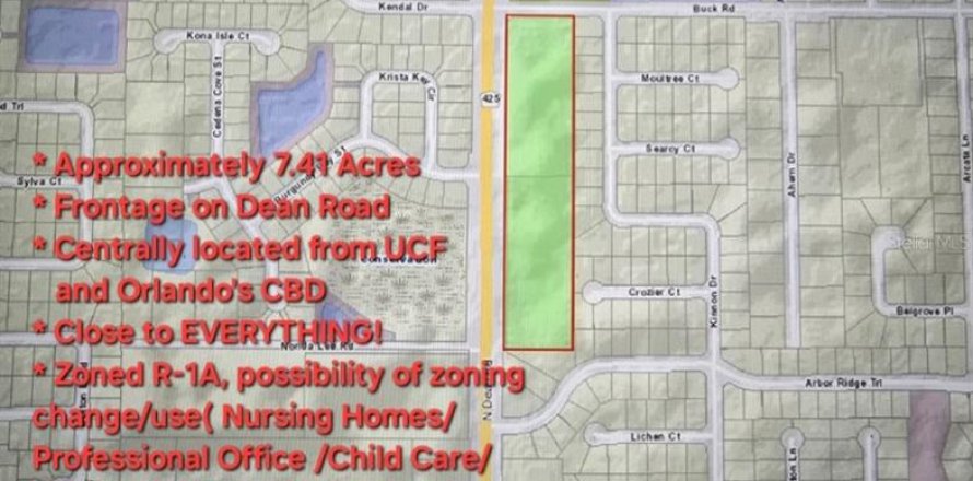 Terreno en Orlando, Florida № 2125663
