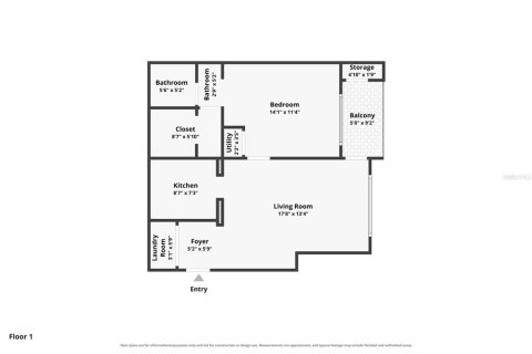 Condominio en alquiler en Saint Petersburg, Florida, 1 dormitorio, 61.78 m2 № 2427099 - foto 20