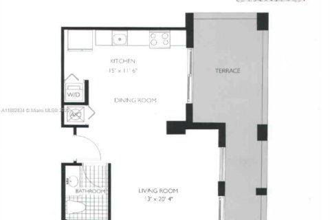 Copropriété à louer à Miami, Floride: 54.07 m2 № 1931609 - photo 15