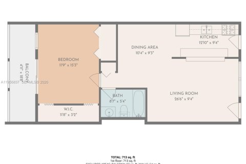 Купить кондоминиум в Майами, Флорида 6 комнат, 64.29м2, № 2019570 - фото 12