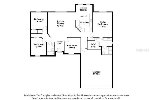 Villa ou maison à louer à Clermont, Floride: 3 chambres, 128.39 m2 № 2415594 - photo 2