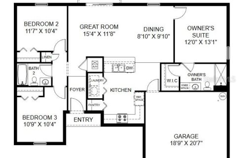 Casa en venta en Palm Coast, Florida, 3 dormitorios, 119.29 m2 № 2217532 - foto 14
