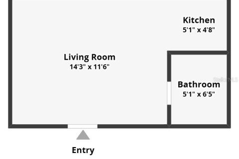 Apartamento en alquiler en Tampa, Florida, 39.86 m2 № 1905754 - foto 9