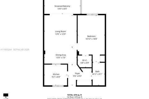 Купить кондоминиум в Лодердейл-Лейкс, Флорида 1 спальня, 65.5м2, № 2007724 - фото 10