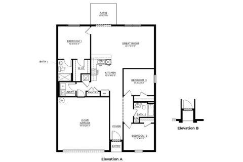 House in Ocala, Florida 3 bedrooms, 130.81 sq.m. № 1812424 - photo 20