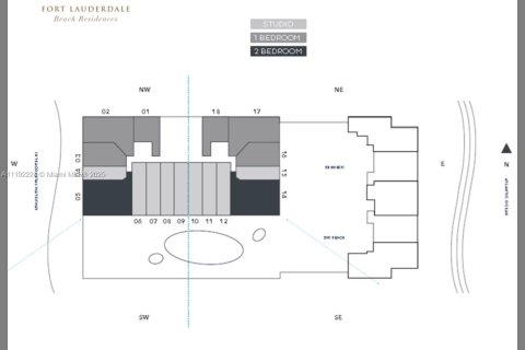 Condominio en venta en Fort Lauderdale, Florida, 53.79 m2 № 2034673 - foto 15