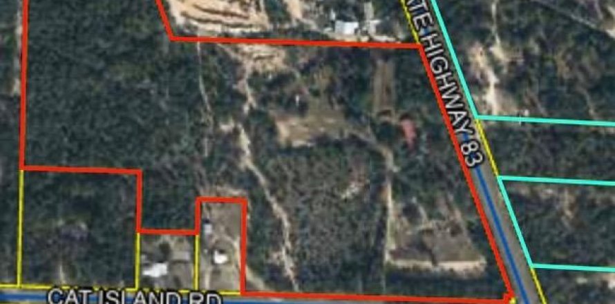 Immobilier commercial à De Funiak Springs, Floride № 560873