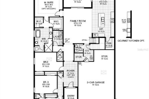 House in Windermere, Florida 4 bedrooms, 288 sq.m. № 1858017 - photo 2