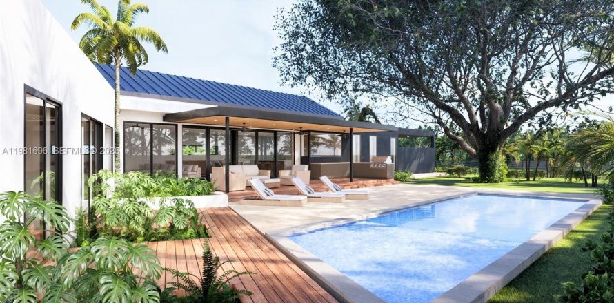 Дом в Майами, Флорида 6 спален № 2048698