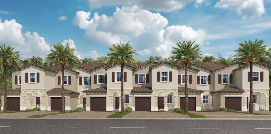 Townhouse in Azalea Isle in Lauderhill, Florida 3 bedrooms, 134 sq.m. № 599400