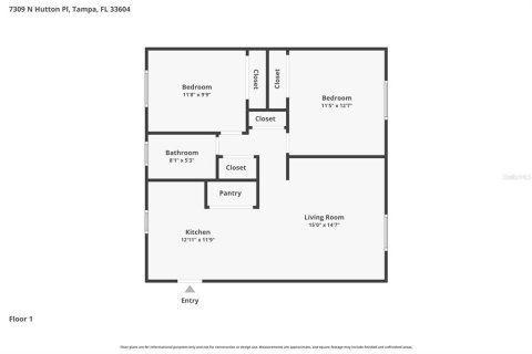 Appartement à louer à Tampa, Floride: 2 chambres, 75.44 m2 № 2167197 - photo 19