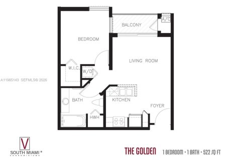 Condo in South Miami, Florida, 1 bedroom  № 2050877 - photo 23