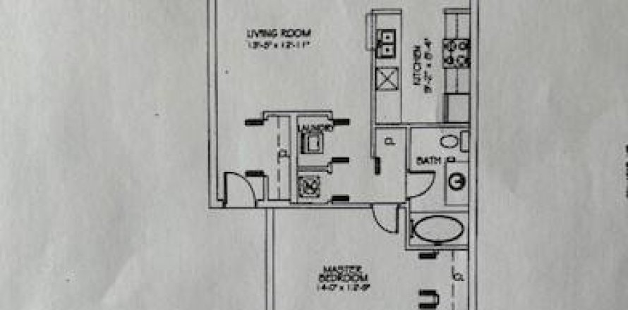 Condo in Boynton Beach, Florida, 1 bedroom № 1104409