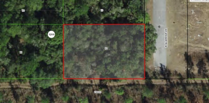 Terreno en Dunnellon, Florida № 2164774