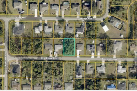 Terreno en North Port, Florida № 2214936