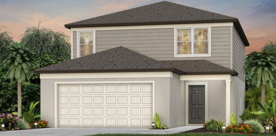 Дом в Redding Pointe в Лейкленд, Флорида 3 комнаты, 205м2 № 309766