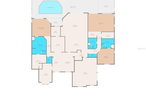 House in Spring Hill, Florida 3 bedrooms, 382.2 sq.m. № 2141018 - photo 7