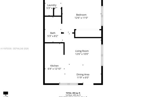 Condominio en venta en Fort Lauderdale, Florida, 1 dormitorio, 45.15 m2 № 2031064 - foto 29