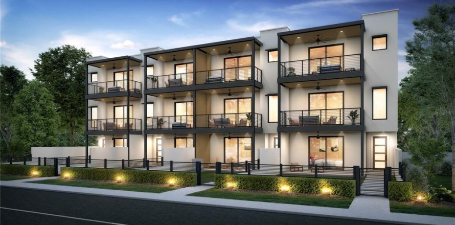 Townhouse in Tampa, Florida 4 bedrooms, 308.25 sq.m. № 1661945