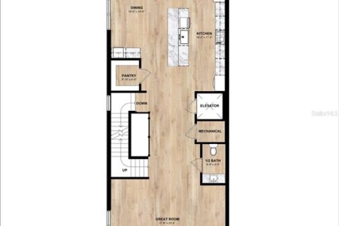 Townhouse in Tampa, Florida 4 bedrooms, 308.25 sq.m. № 1661945 - photo 12