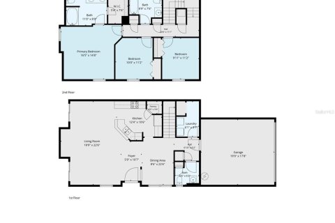 Купить таунхаус в Тампа, Флорида 3 комнаты, 164.99м2, № 2230477 - фото 13