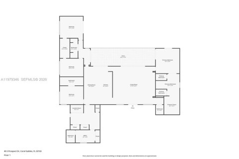 Villa ou maison à louer à Coral Gables, Floride: 5 chambres, 321.26 m2 № 2046158 - photo 19