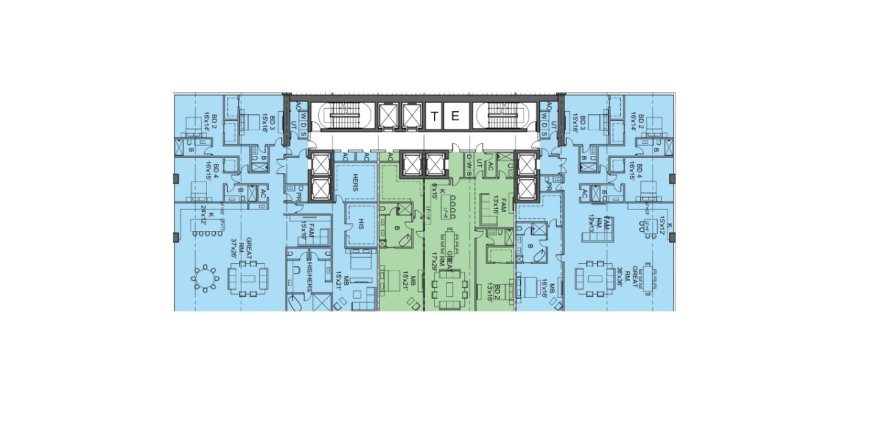 Property floor plan «Apartment», 4 bedrooms in ST REGIS SUNNY ISLES BEACH