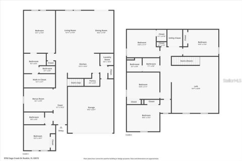 Villa ou maison à vendre à Sun City Center, Floride: 6 chambres, 312.34 m2 № 1917575 - photo 3