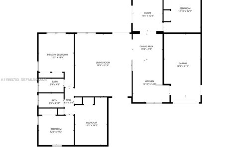 Villa ou maison à vendre à Cutler Bay, Floride: 4 chambres, 170.66 m2 № 2047371 - photo 25