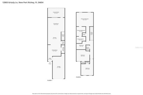 Купить таунхаус в Нью-Порт-Ричи, Флорида 3 комнаты, 133.97м2, № 2149038 - фото 9