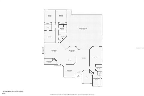 House in Spring Hill, Florida 5 bedrooms, 231.7 sq.m. № 2429438 - photo 5