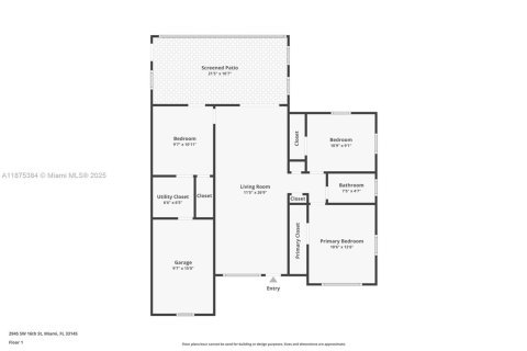 House in Miami, Florida 3 bedrooms, 107.4 sq.m. № 1924558 - photo 15