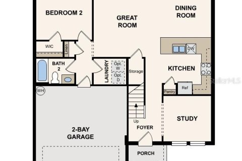 House in Poinciana, Florida 5 bedrooms, 211.54 sq.m. № 2423984 - photo 2