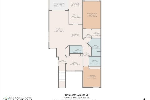 Adosado en alquiler en Boca Raton, Florida, 3 dormitorios, 152.27 m2 № 1159654 - foto 1