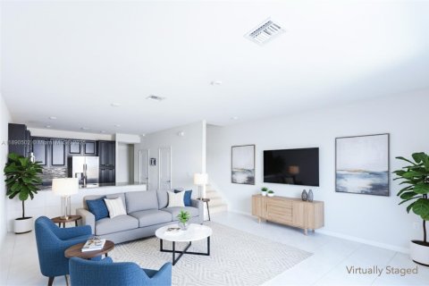 Снять в аренду таунхаус в Хомстед, Флорида 3 спальни, 142.14м2, № 1943515 - фото 1