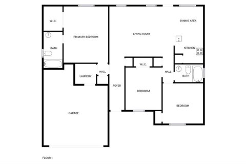 Casa en venta en Kissimmee, Florida, 3 dormitorios, 117.06 m2 № 1870710 - foto 22