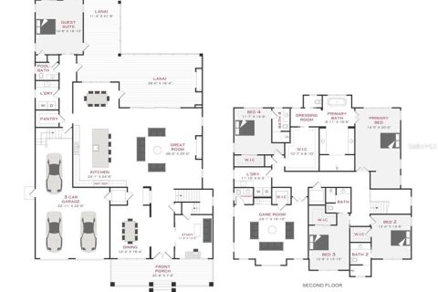 House in Tampa, Florida 5 bedrooms, 503.34 sq.m. № 1083139 - photo 11
