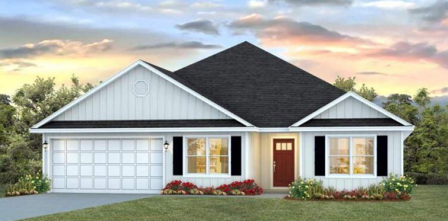 House in Laurel Hill, Florida 5 bedrooms, 230.68 sq.m. № 562480