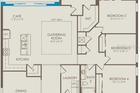 Villa ou maison à vendre à Davenport, Floride: 4 chambres, 232.53 m2 № 2417011 - photo 2