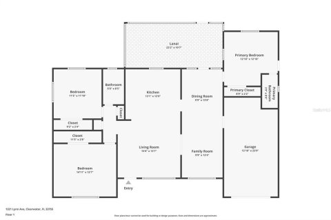 House in Clearwater, Florida 3 bedrooms, 133.5 sq.m. № 1832626 - photo 22