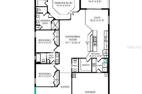 House in Davenport, Florida 4 bedrooms, 188.5 sq.m. № 2393584 - photo 2