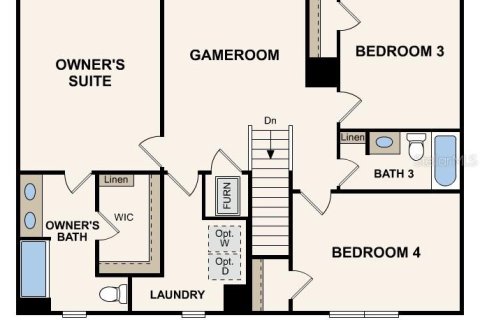 House in Haines City, Florida 4 bedrooms, 180.32 sq.m. № 2238338 - photo 4