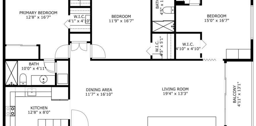 Condo in Palm Beach, Florida, 3 bedrooms № 1043199