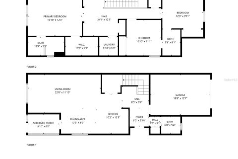 Townhouse in Zephyrhills, Florida 3 bedrooms, 166.02 sq.m. № 2105926 - photo 10