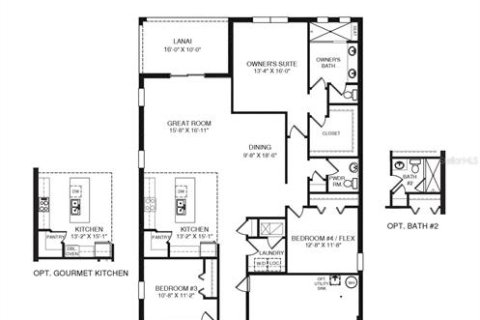 House in Apopka, Florida 4 bedrooms, 204.48 sq.m. № 1631669 - photo 2