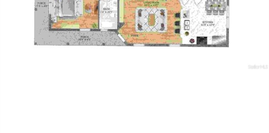 Casa en Lake Wales, Florida 3 dormitorios, 107.21 m2 № 1426803