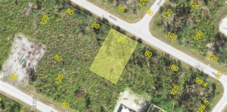 Land in Port Charlotte, Florida № 2159619