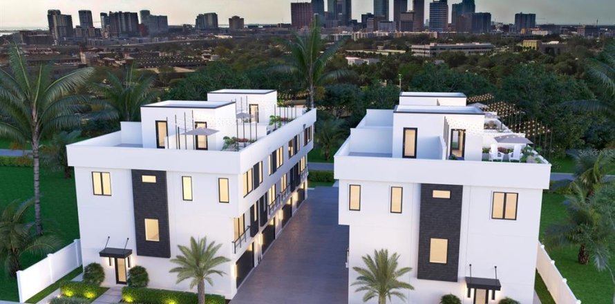 Touwnhouse à Tampa, Floride 3 chambres, 220.83 m2 № 2420262