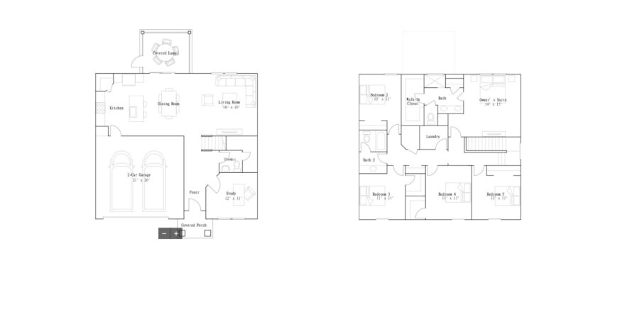Casa en Wexford Reserve - Wexford Reserve 50S en Ormond Beach, Florida 5 dormitorios, 219 m2 № 608914
